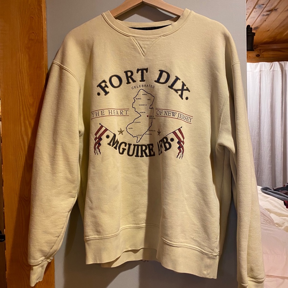 Yellow pullover